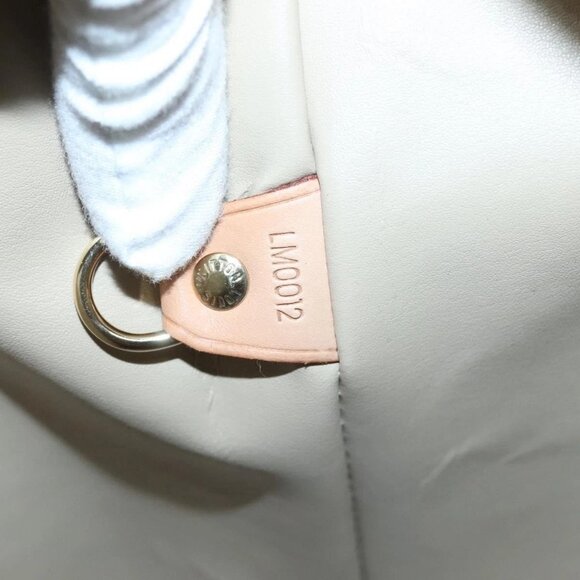 LOUIS VUITTON Monogram Vernis Houston Hand Bag Beige - Picture 11 of 16